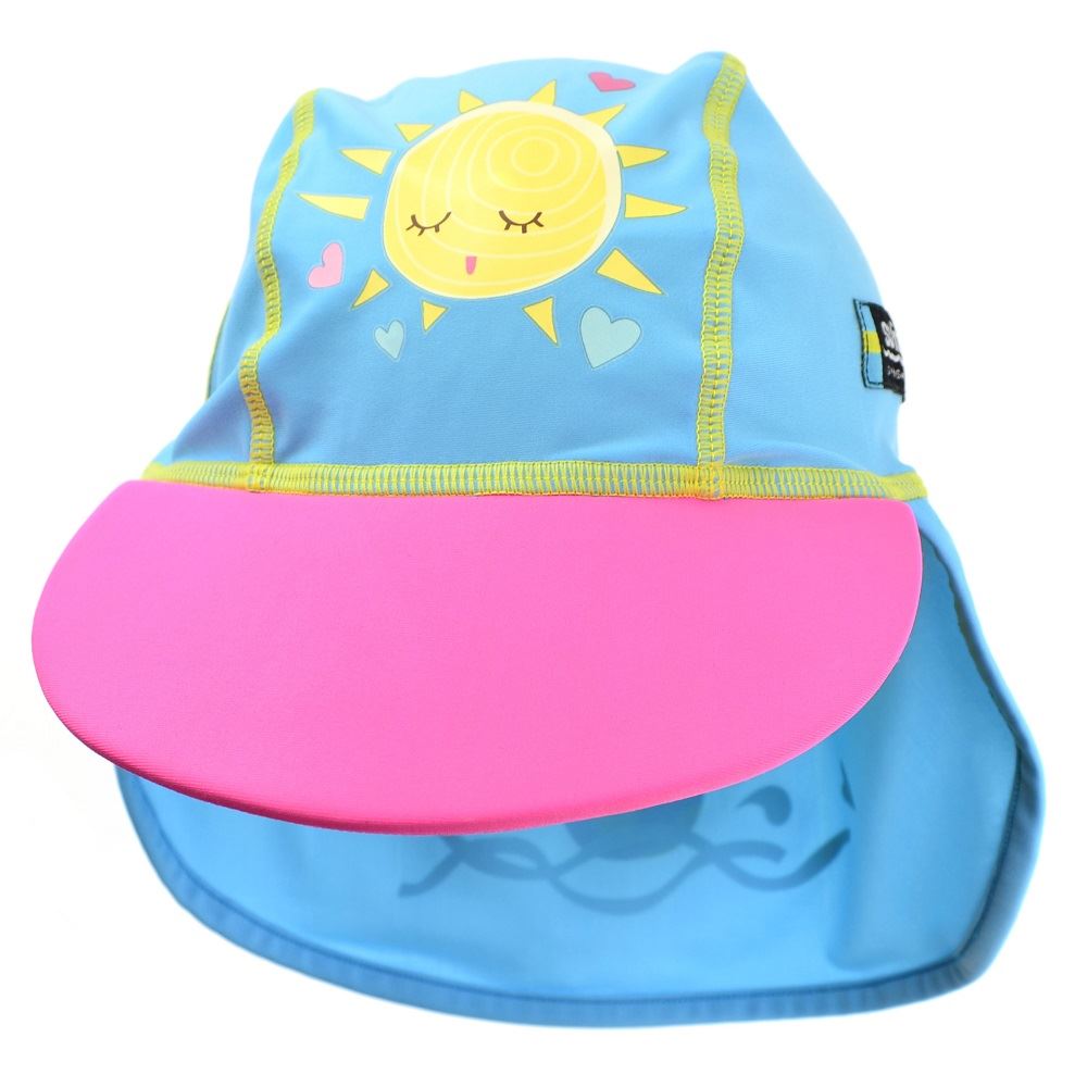 Doc McStuffins UV Sun Hat Disney Kids Child Sun Hat with Neck Flap 2