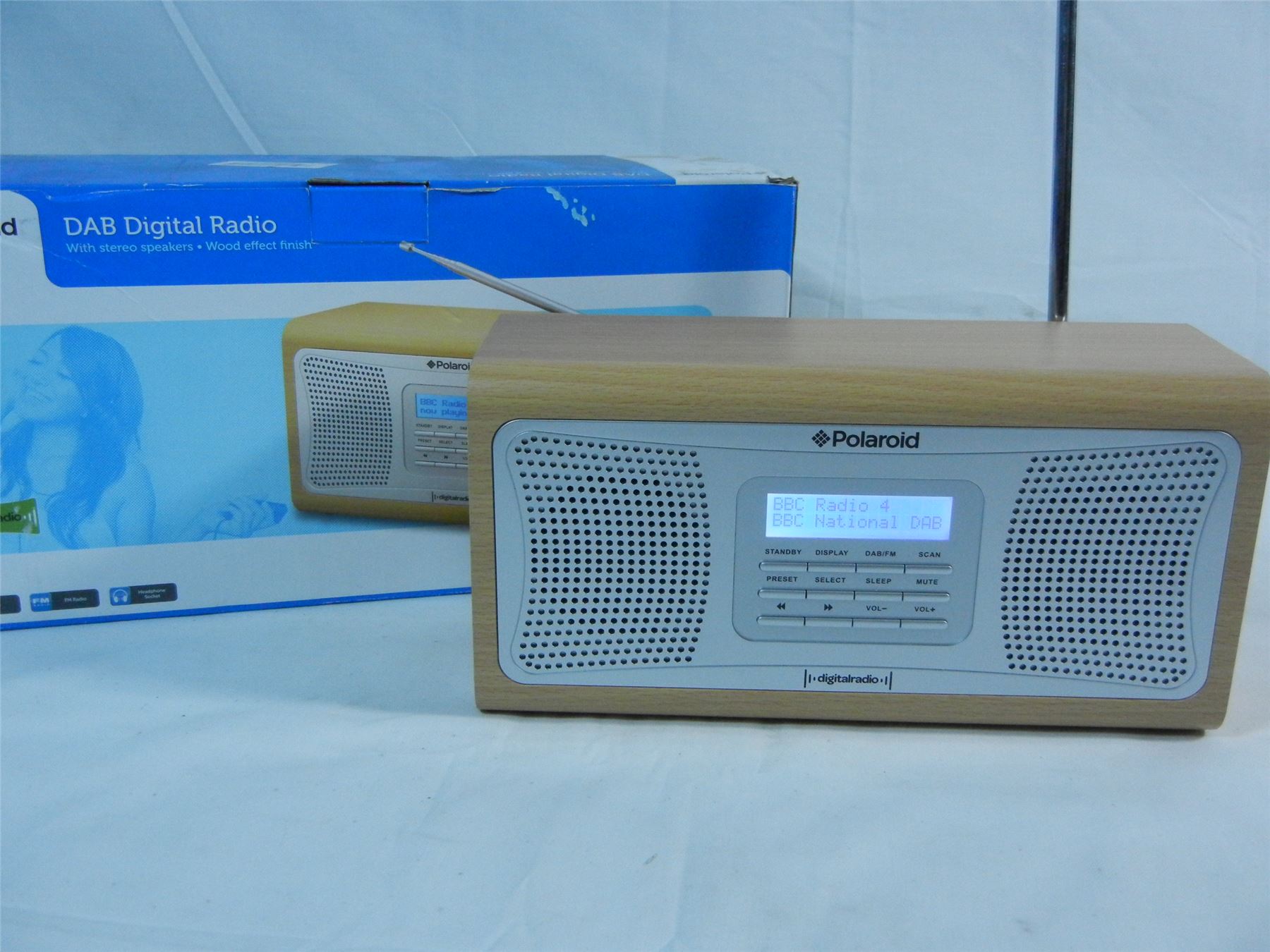 Polaroid (E80090) Beach Effect Portable Digital DAB Radio eBay