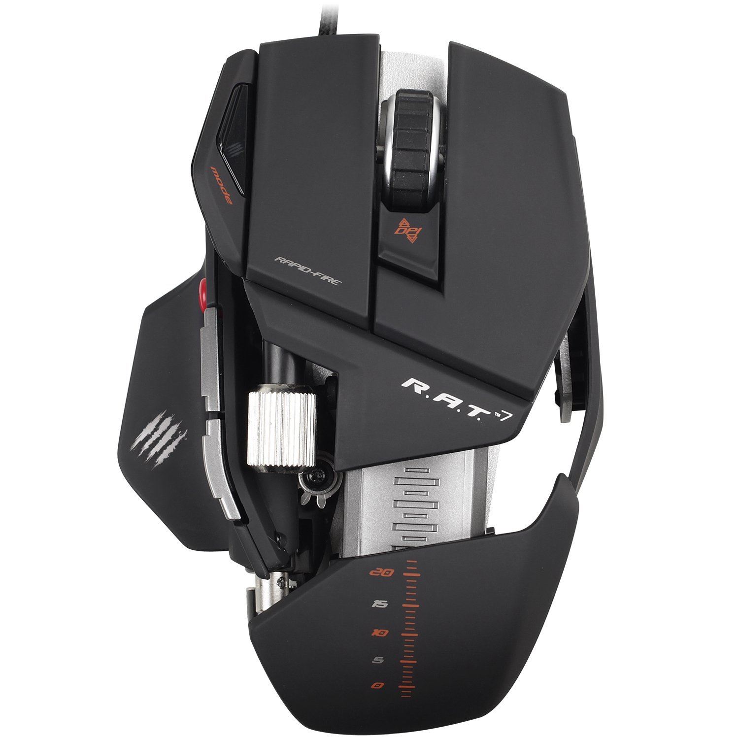 Mad Catz Cyborg R.A.T. 7 Adjustable Weight PC Gaming Mouse 6400DPI RAT ...