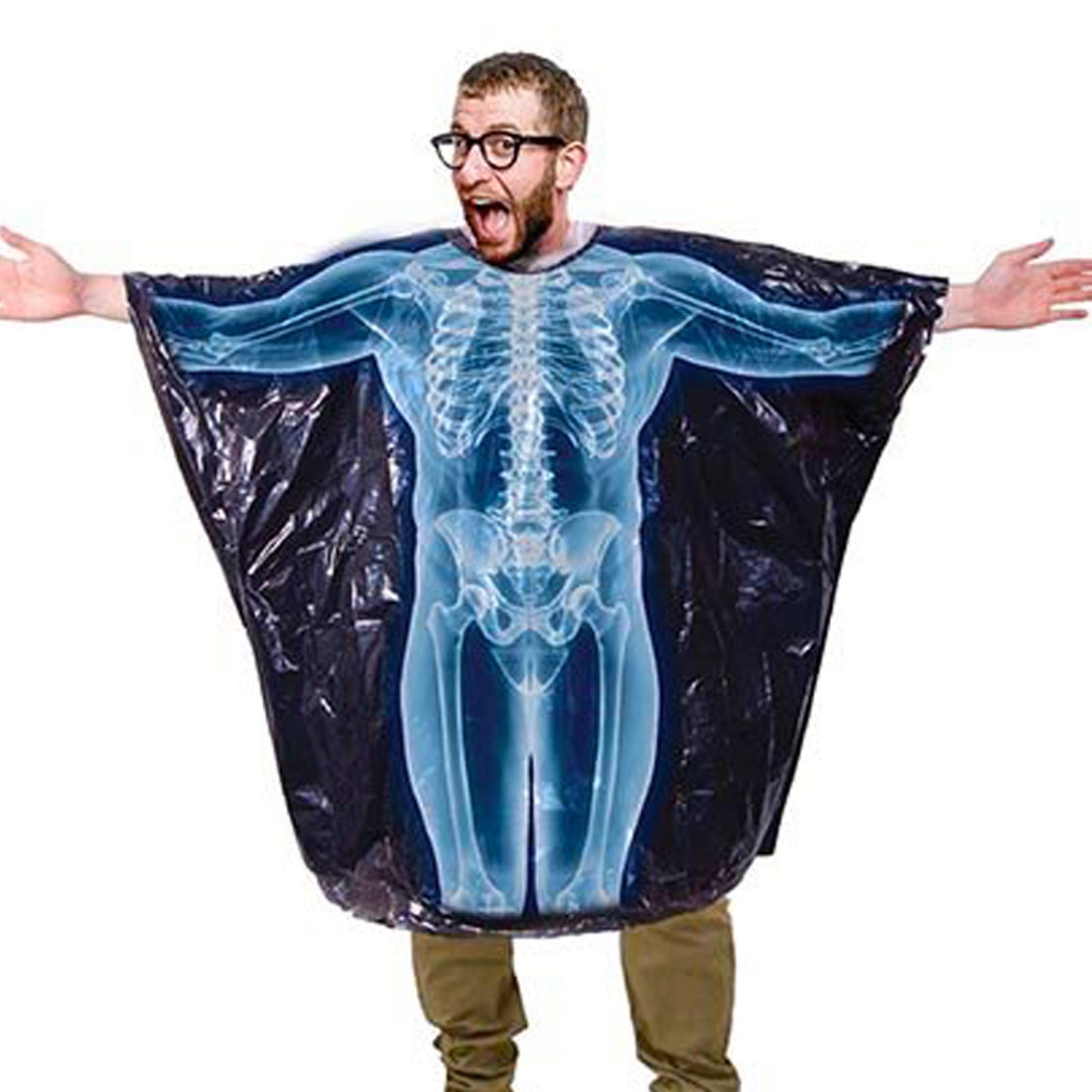 Picture Poncho Comedy Novelty Rain Coat Festival Funny Fancy Fancy Dress eBay