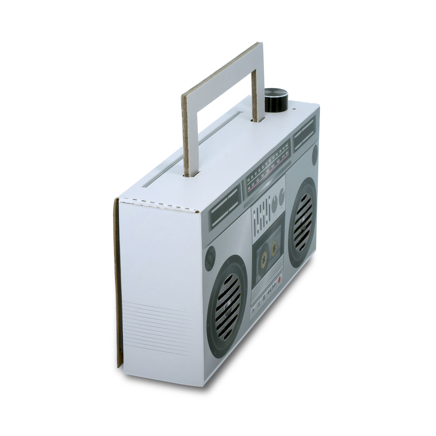 Build Your Own DIY Cardboard Wireless Bluetooth Retro Boombox Speaker eBay