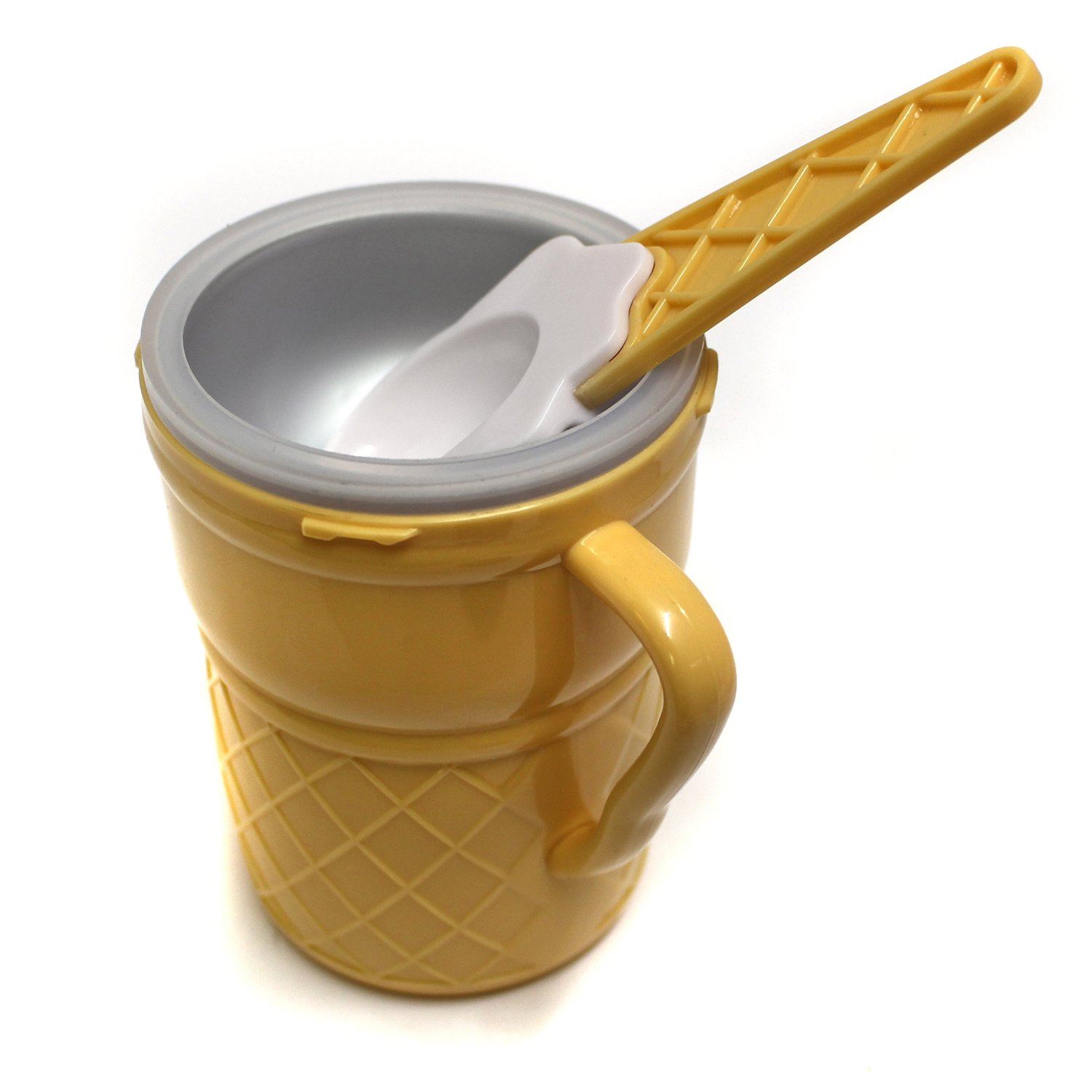 Ice Cream Shaker Maker Hand Powered Make Your Own Icecream Kids Kitchen