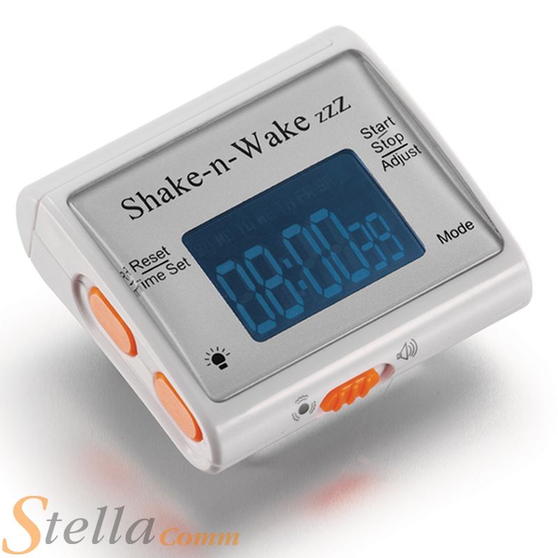 Shake N Wake Wearable Silent Vibrating Alarm Clock Deaf Wrist Watch eBay