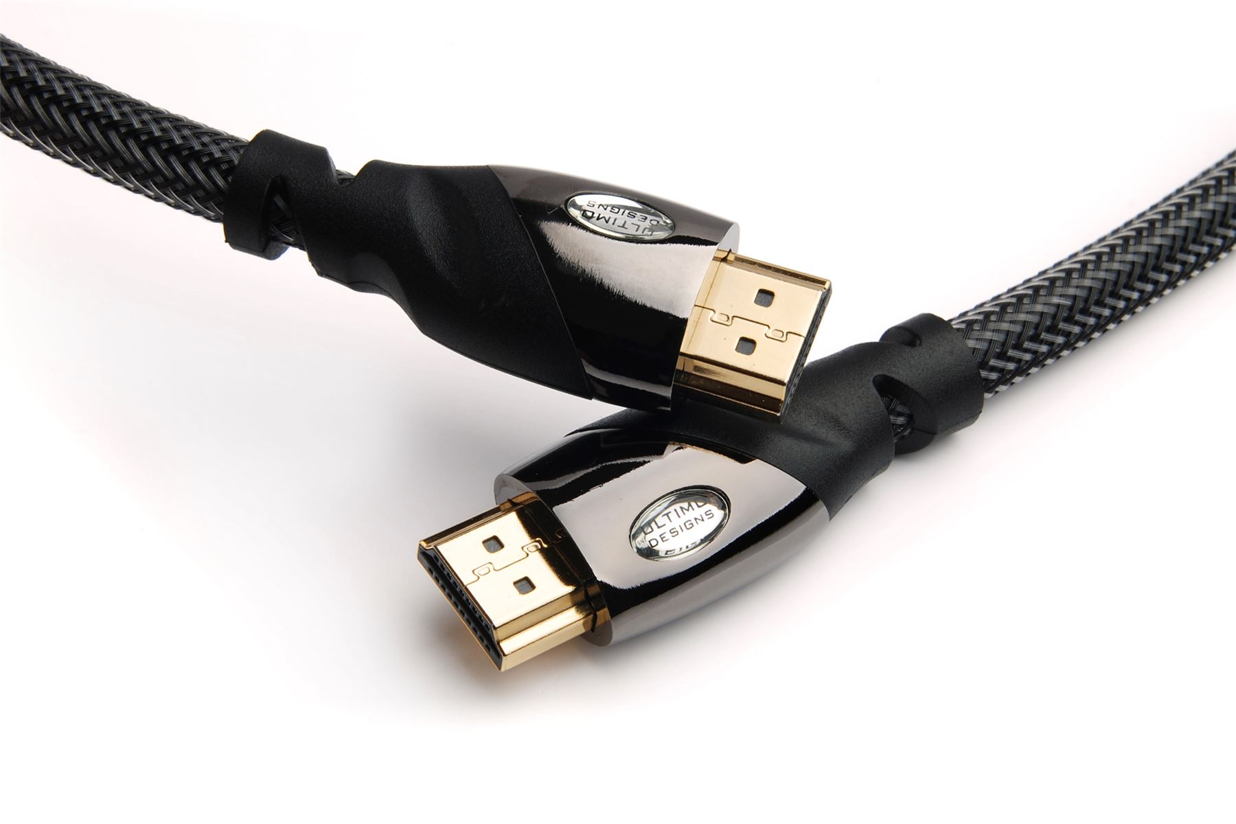 Braided Premium HDMI Cable Lead v2.0 Gold High Speed HDTV 4K UltraHD