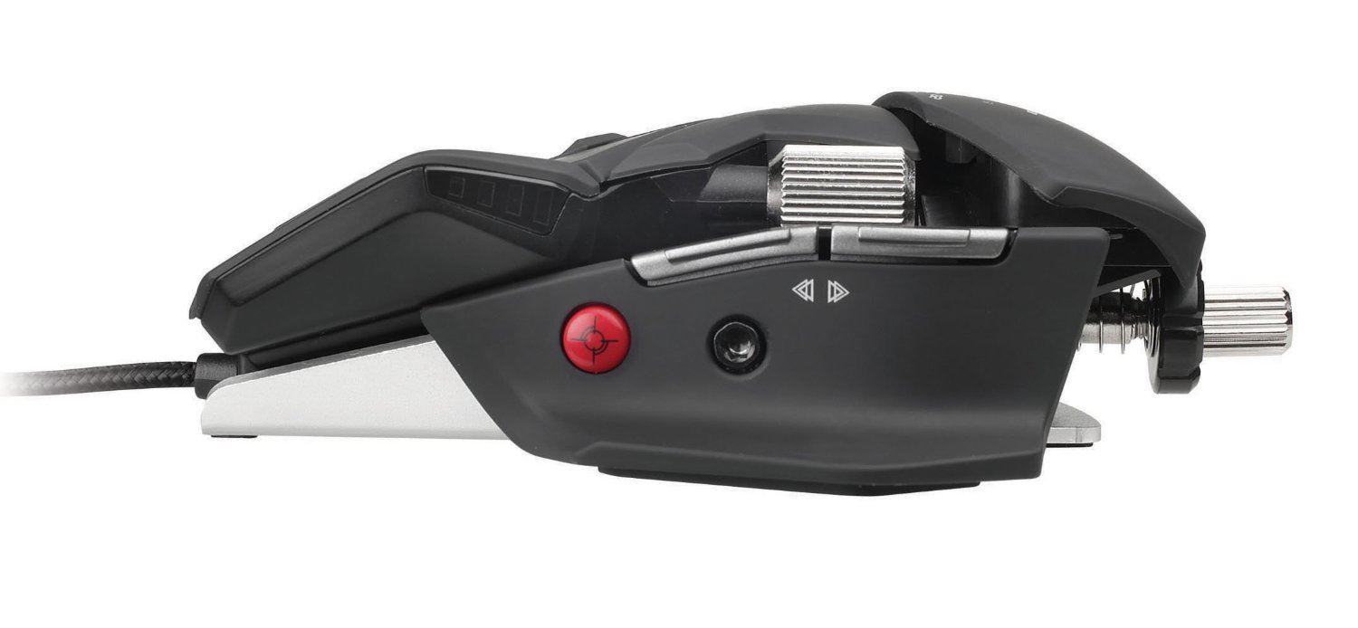 Madcatz Cyborg R.A.T. 5 Adjustable Weight PC Gaming Mouse 5600DPI RAT 5 ...