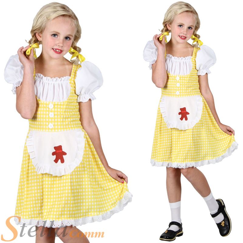 Goldilocks fancy dress outfit Clearance