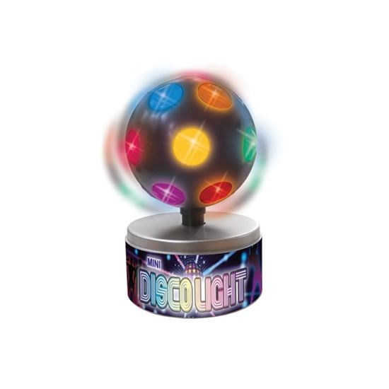 Mini Rotating Disco Lights - Fun Novelty Party Spinning Lighting Gift eBay
