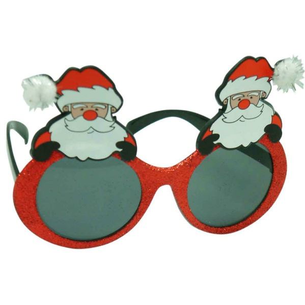 Novelty Christmas Xmas Party Glittery Sparkly Sunglasses Fun Festive