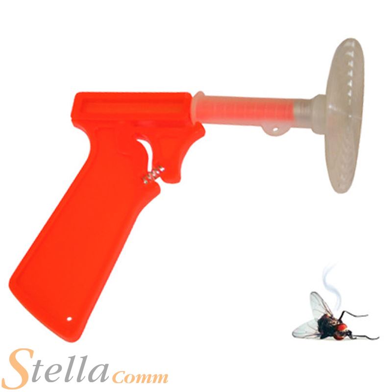 Fly Swatter Gun Spring Loaded Mosquito Insect Control Killer Swat eBay