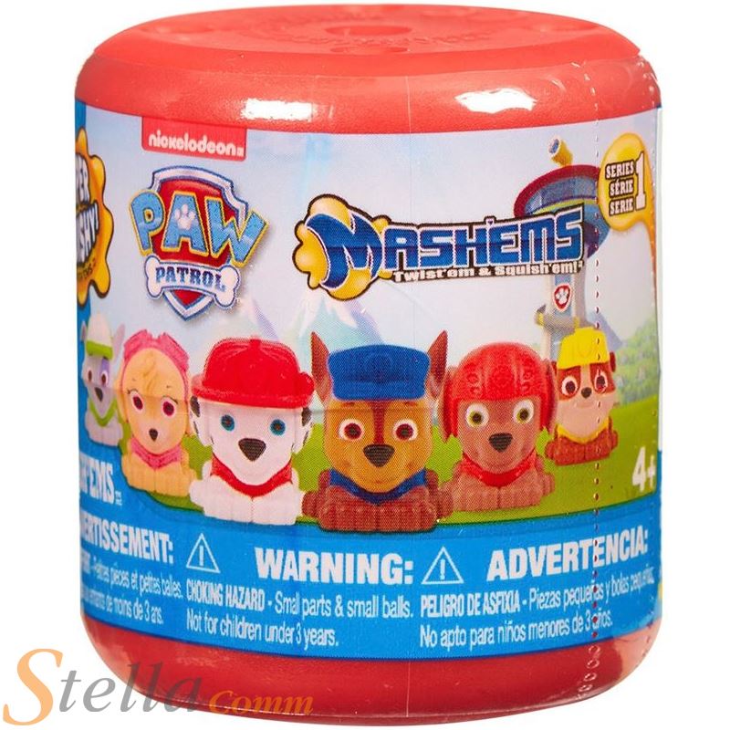 Paw Patrol Mash Ems Tub Squishy Toy Figures Series 1