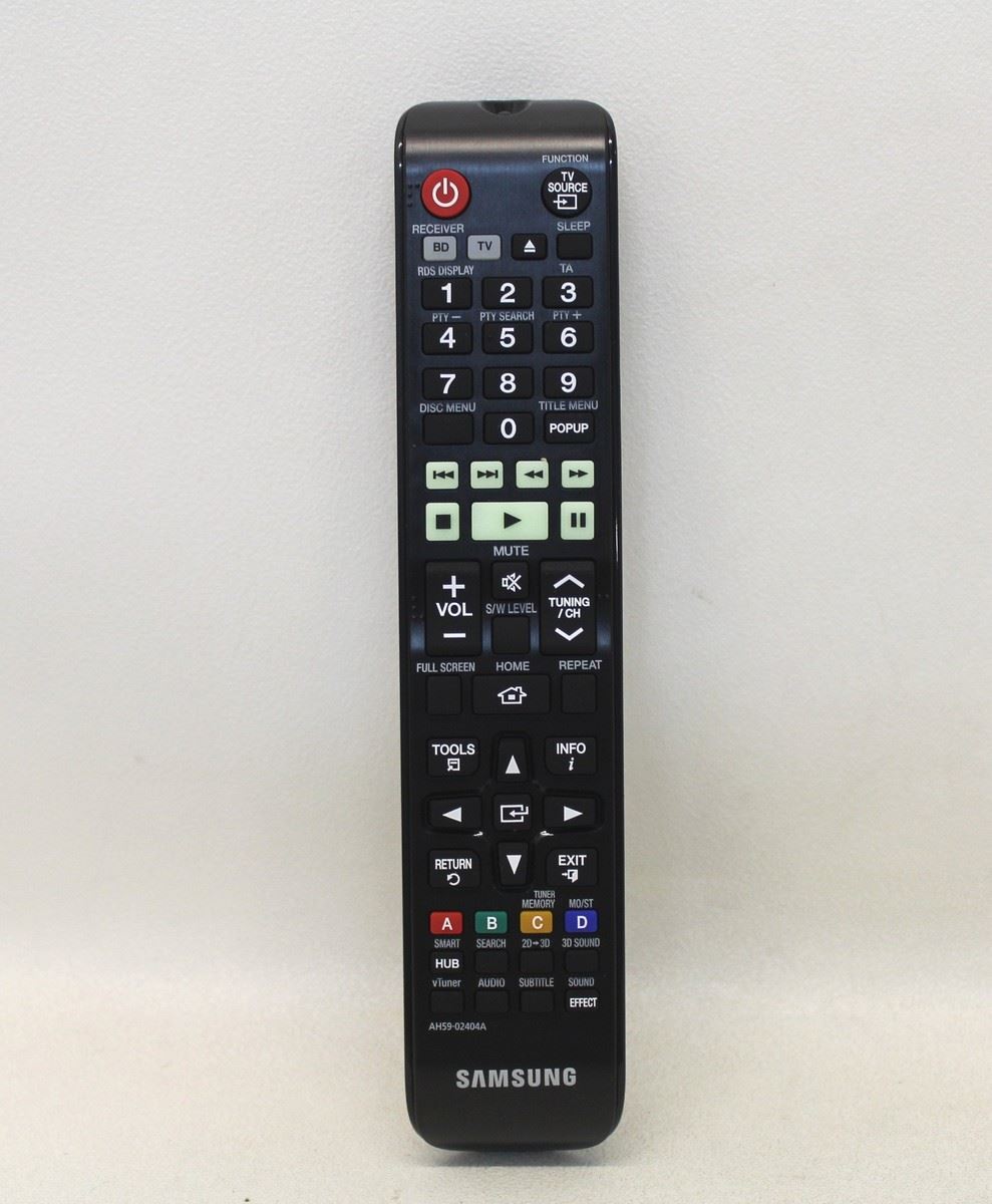NEW SAMSUNG HTE6750W Type Black TV & Home Audio Original Remote