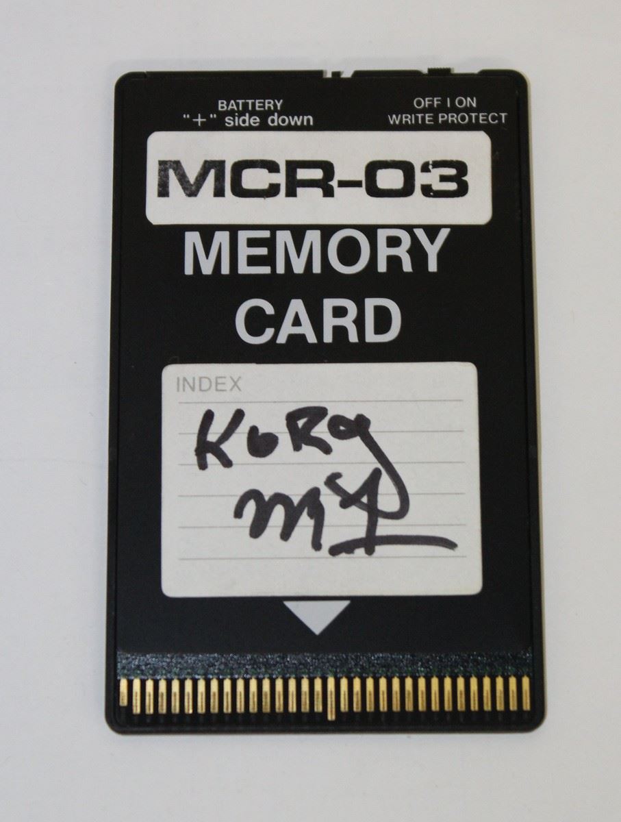 MCR-03-256kbits-RAM-Memory-Card-For-Korg-M1-M1r-Vintage-Classic-Synthesiser