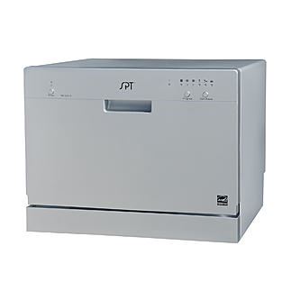... -SPT-SD-2201S-Silver-Compact-Countertop-Tabletop-Apartment-Dishwasher