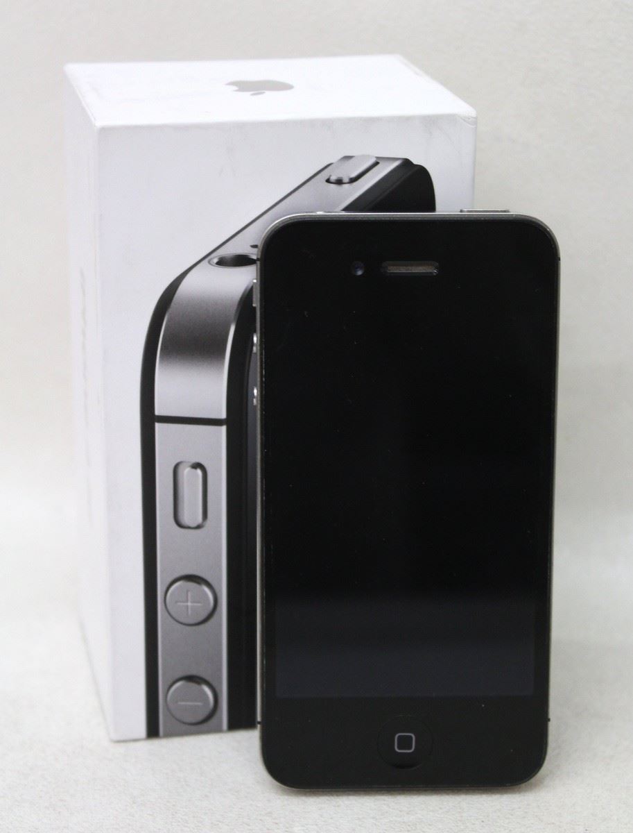 APPLE IPhone Black 4S 16GB 512 Ram IOS Unlocked Touchscreen Smartphone