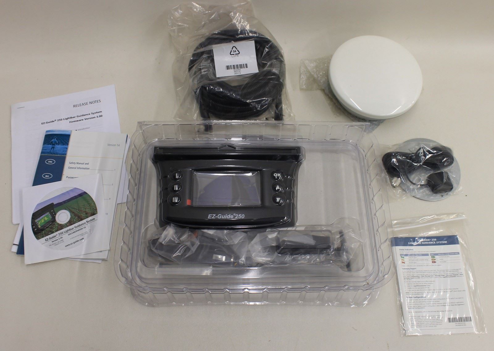 NEW TRIMBLE EZ Guide 250 Vehicle GPS Lightbar AG15 Antenna Upgrade