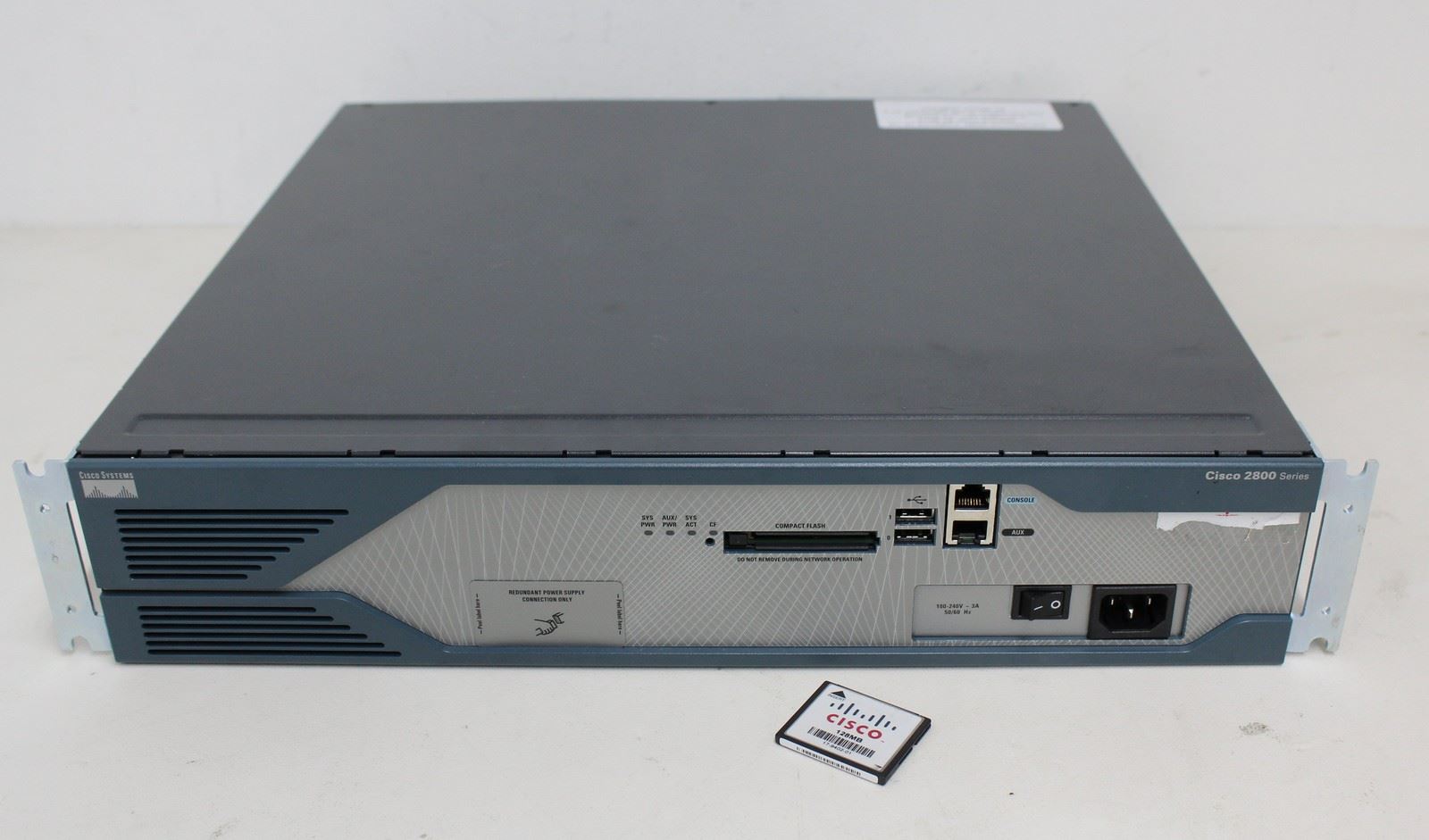 CISCO Catalyst 2821 Rackmount 2U 2800Series Network Service Router