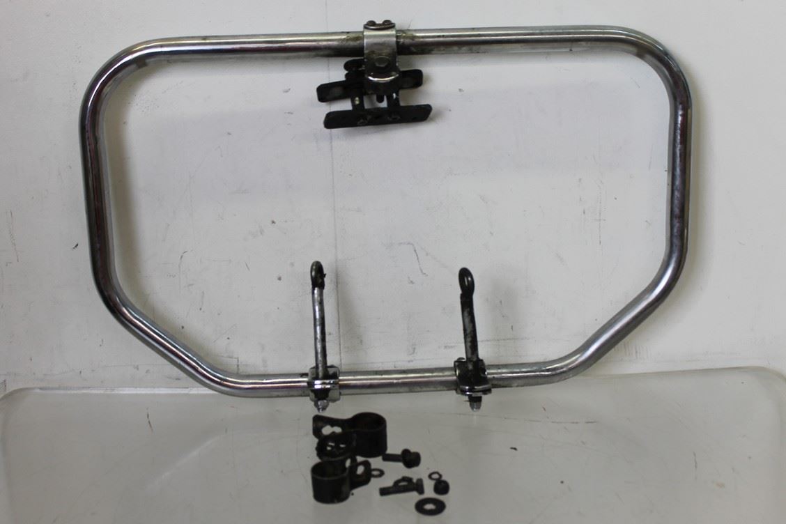 KAWASAKI W650 Chromed Crash Bars With Mounting Hardware Removed From 1999 Model