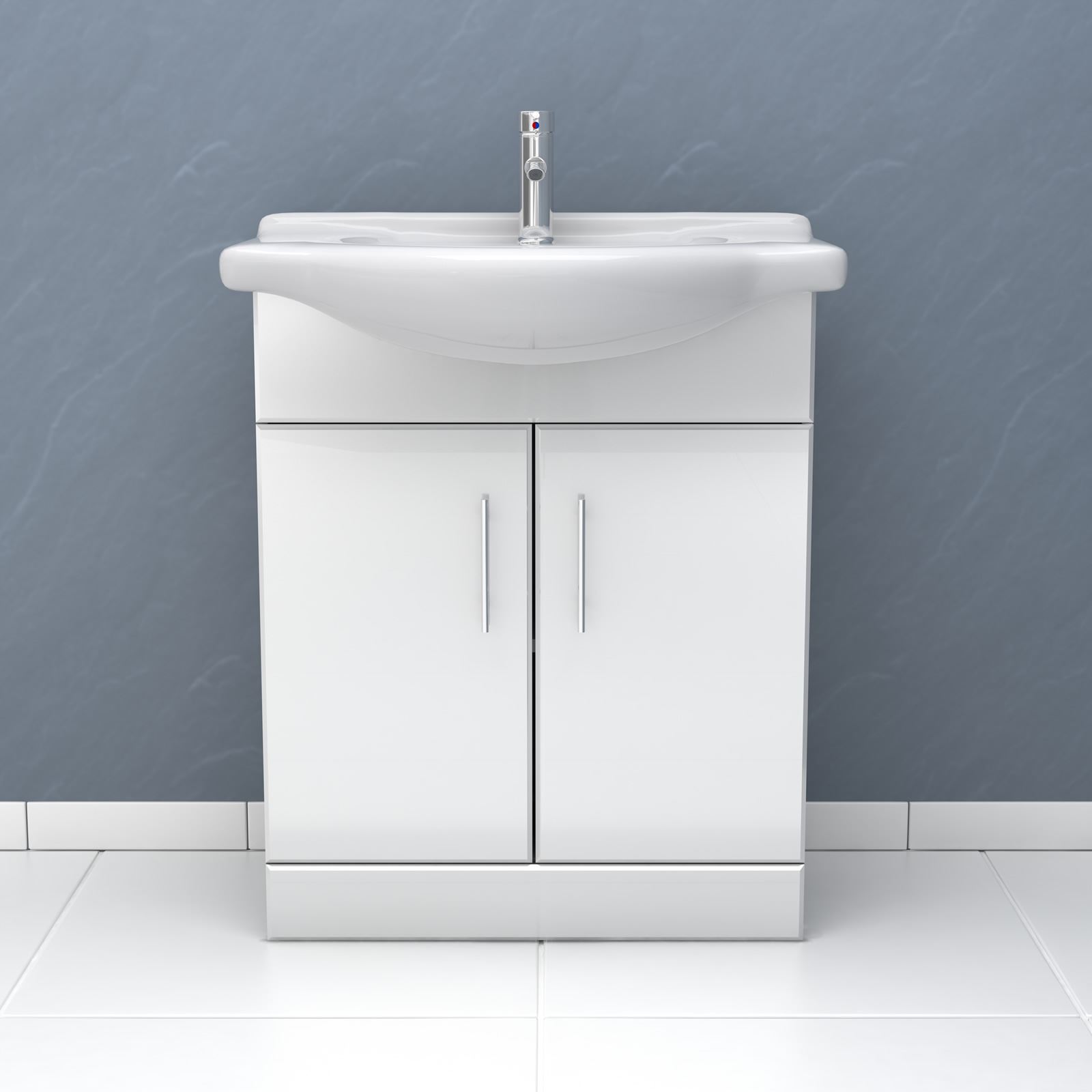 1500mm 1700mm PSHAPED SHOWER SCREEN BATH BATHROOM SUITE VANITY UNIT