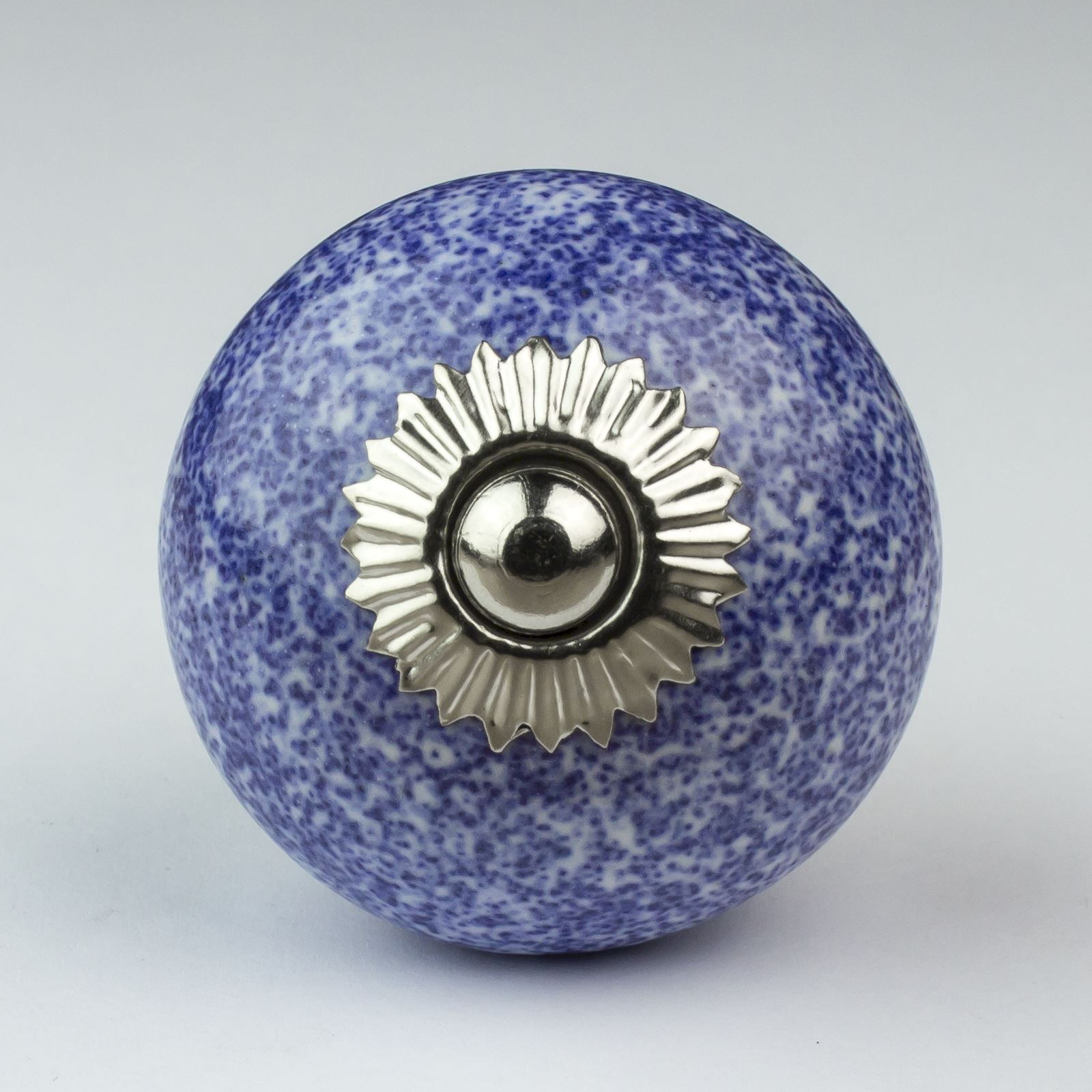 Blue White Navy Ceramic Door Knobs Handles Furniture Drawer Pulls
