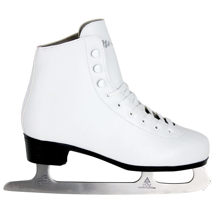 No Fear Women Winter Ice Figure Skates Shoes Boots Stainless Steel
