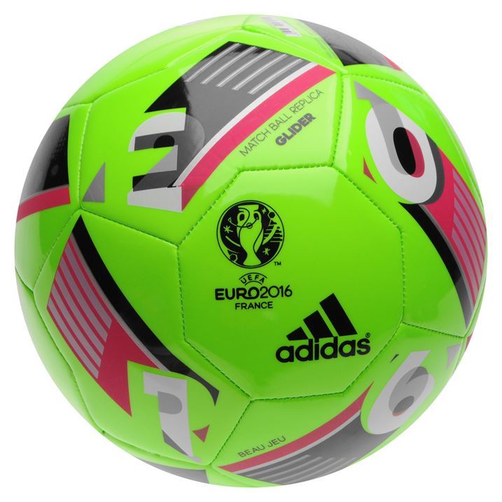 adidas UEFA EURO 2016 Glider Replica Football Ball 14 Panel Playing