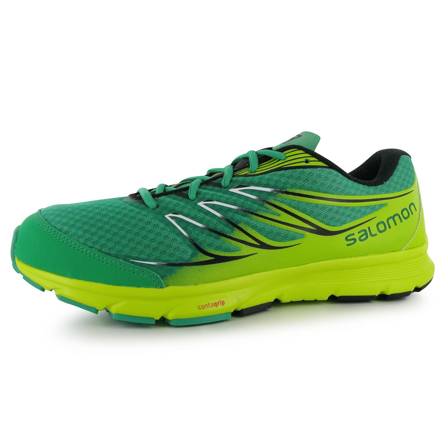 Salomon Mens Sense Link Trail Running Cushioned Shoes Trainers Lace Up Sports eBay