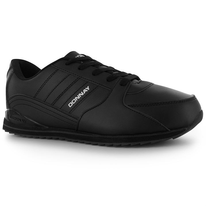 Donnay Mens Gents Classic Trainers Sport Shoes Padded Ankle Collar