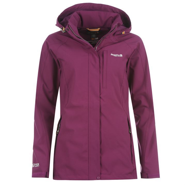 Regatta Womens Ladies Keeta Ld41 Warm Winter Outdoors Full Zip Hooded