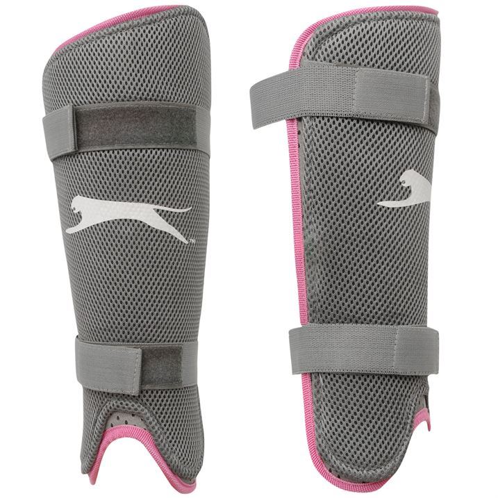 Slazenger Club Hockey Match Shin Pad Shinpads Shinguards Guards Velcro