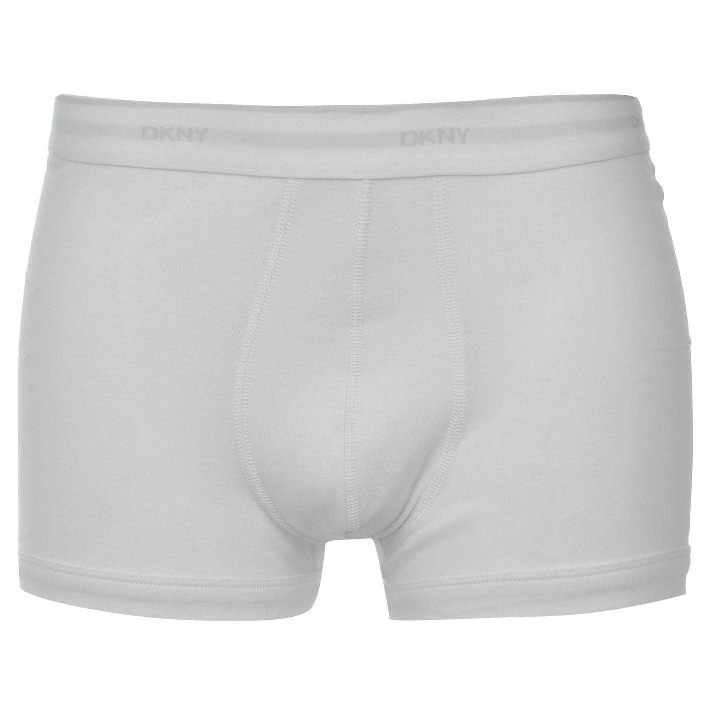 DKNY Mens Single No Trunks Boxers Briefs Underwear Elasticated Waistband