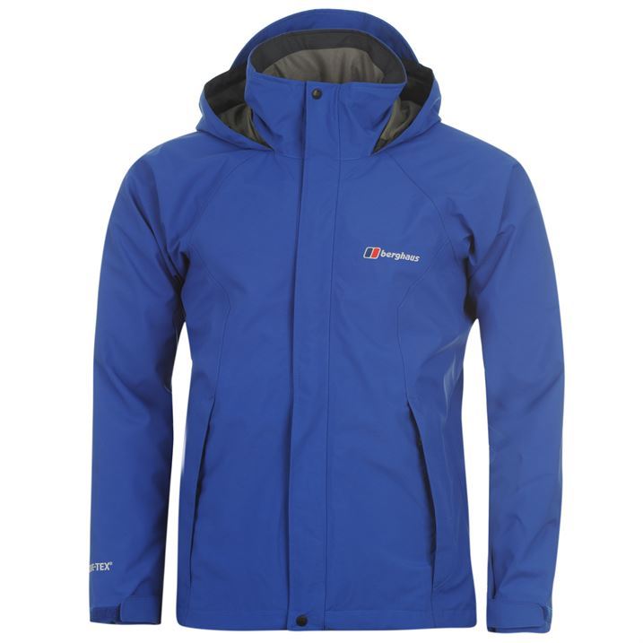 Berghaus Mens Esk Gore Tex Jacket Roll Hood Quality Waterproof Outdoor Coat