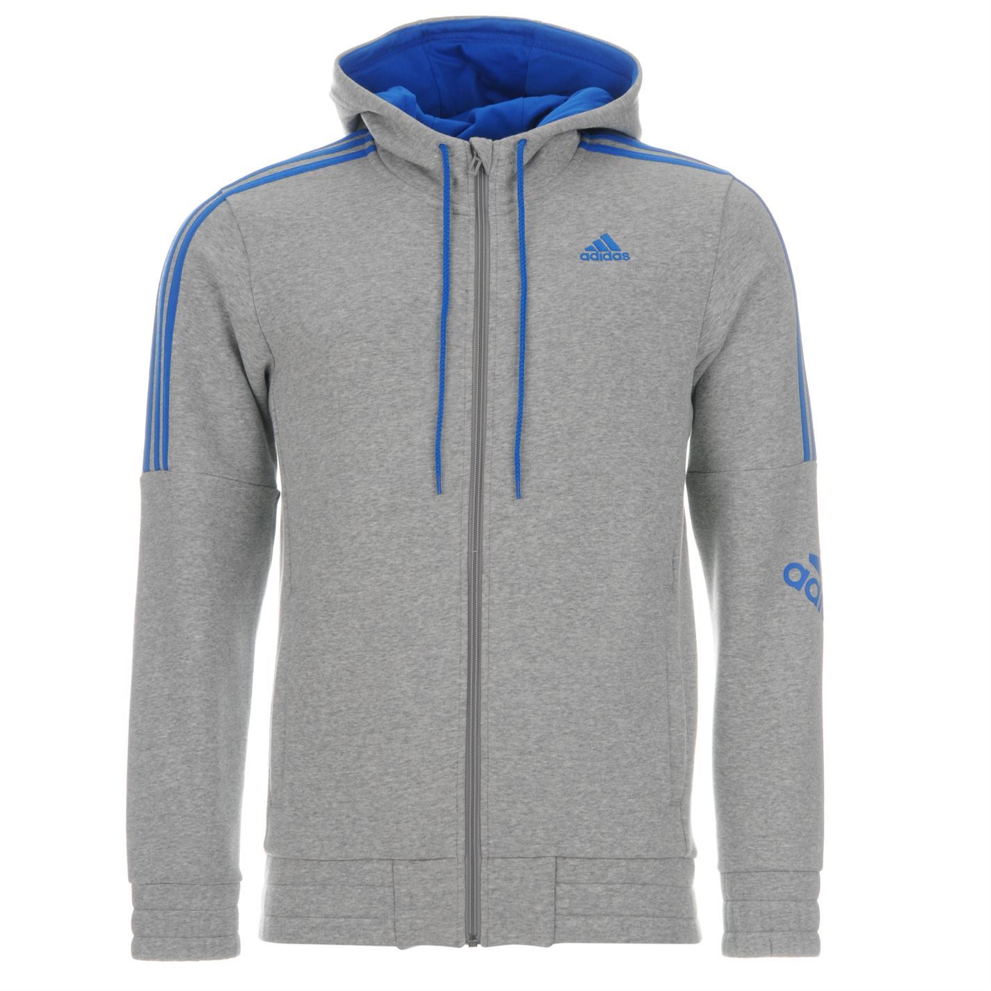 adidas mens three stripe logo hoody zip hoodie sleeve adidas mens three stripe logo hoody zip hoodie sleeve