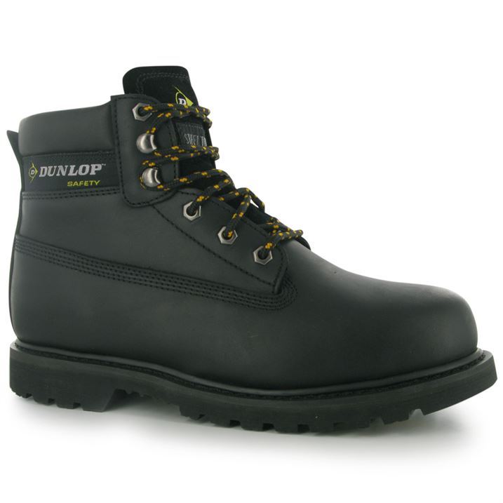 Dunlop Mens Nevada Steel Toe Cap Lace Up Work Safety Shoes Boots