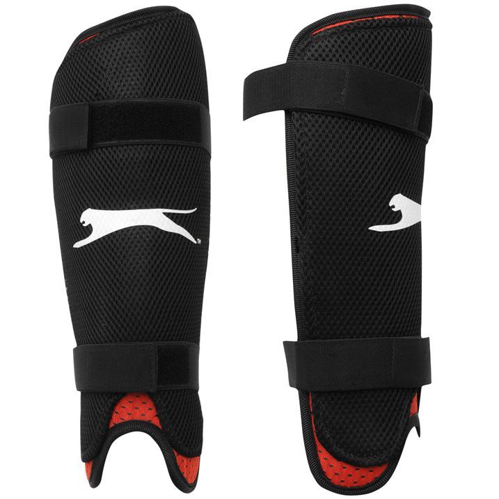 Slazenger Club Hockey Match Shin Pad Shinpads Shinguards Guards Velcro