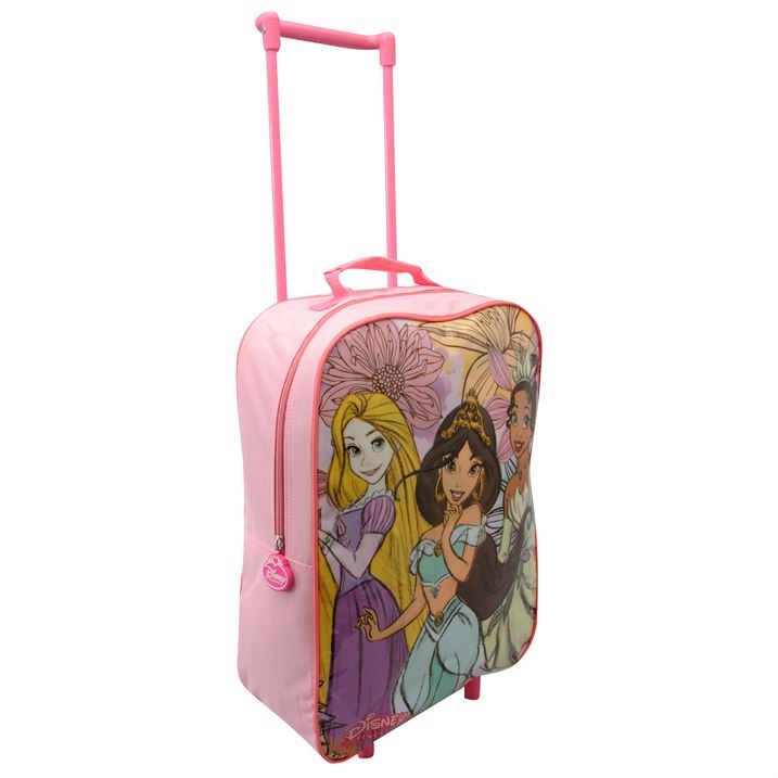 Marvel Disney Characters Printed Kids Childrens Trolley Bag With Wheels - Picture 4 of 5