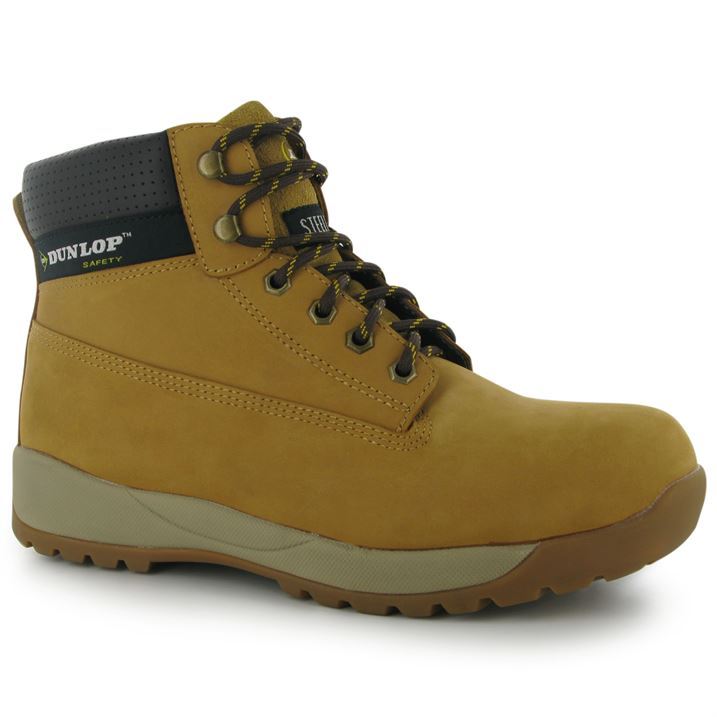Dunlop Mens Gents 6" Inch Anti Slip Shock Absorbing Safety Lace Up Shoes Boots eBay