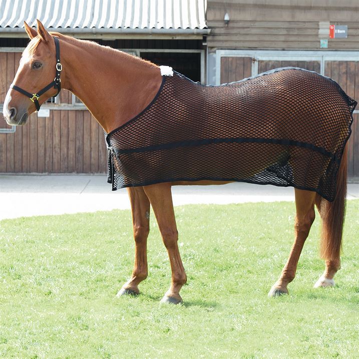 Shires Lambourne Sweat Rug Design Chest Strap Horse Riding