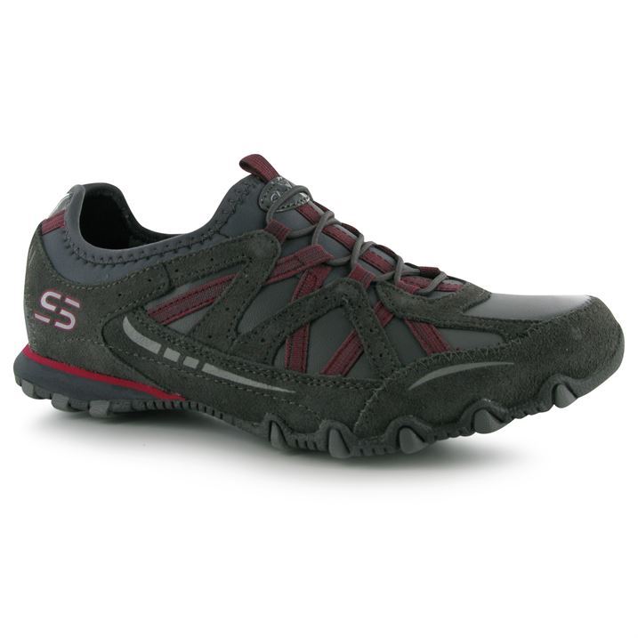 Skechers Womens Biker Candid Slip On Trainers Sports Shoes Ladies | eBay