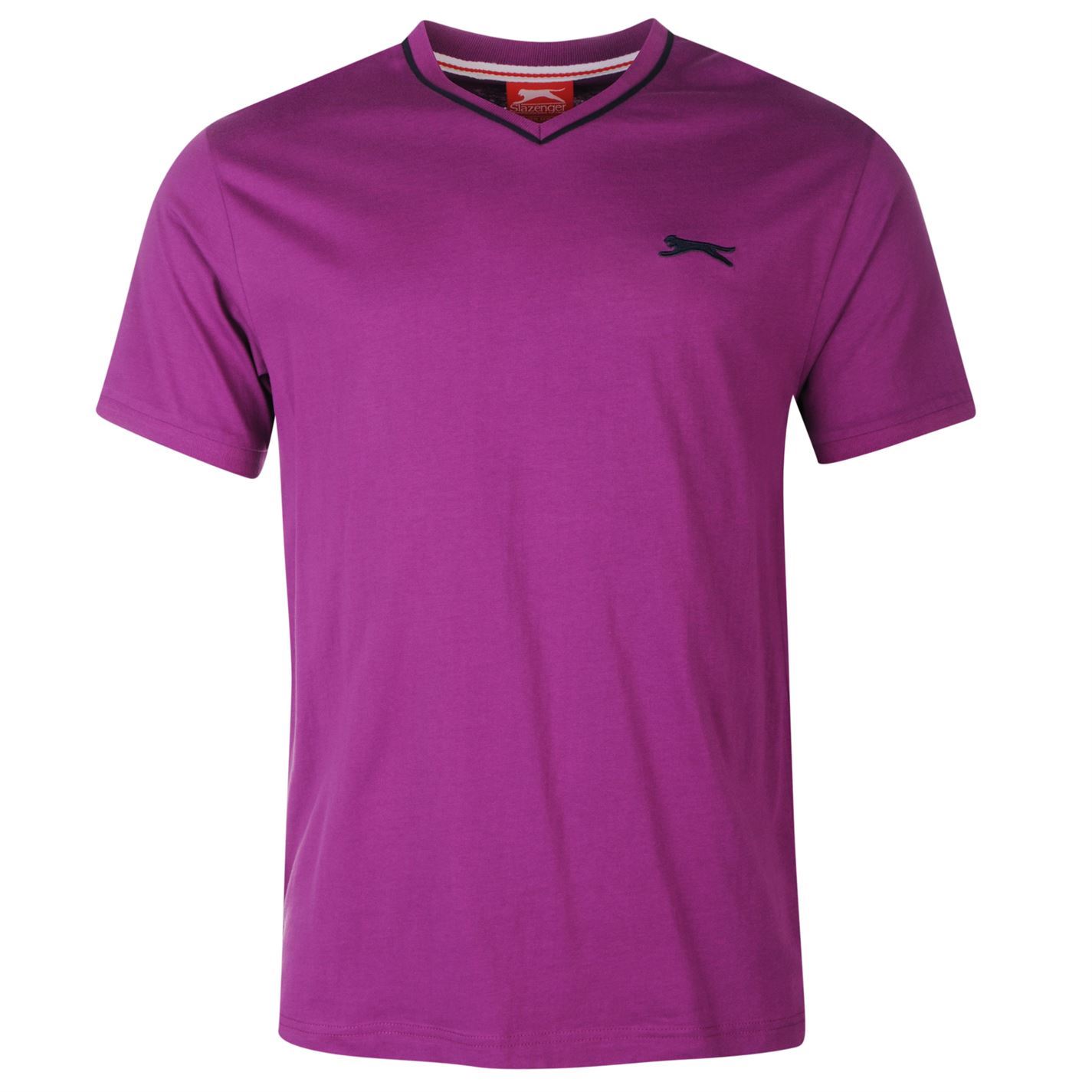 Slazenger Gents Mens VNeck TShirt Short Sleeve Tee Top eBay