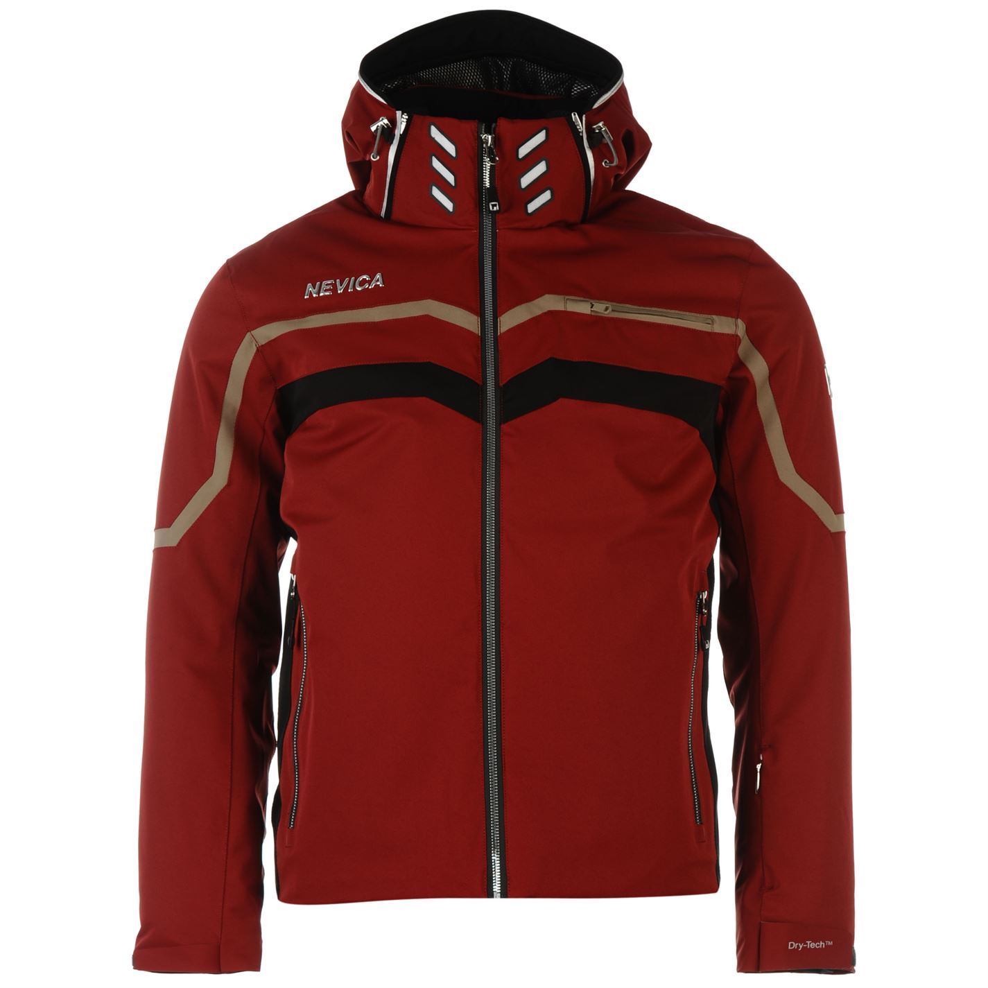 Nevica Mens Jago Ski Jacket Long Sleeve Zip Fastening Coat Top