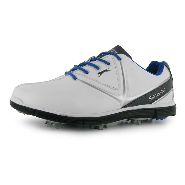 Slazenger Kids Junior Golf Shoes Removable Cleats Lace Up