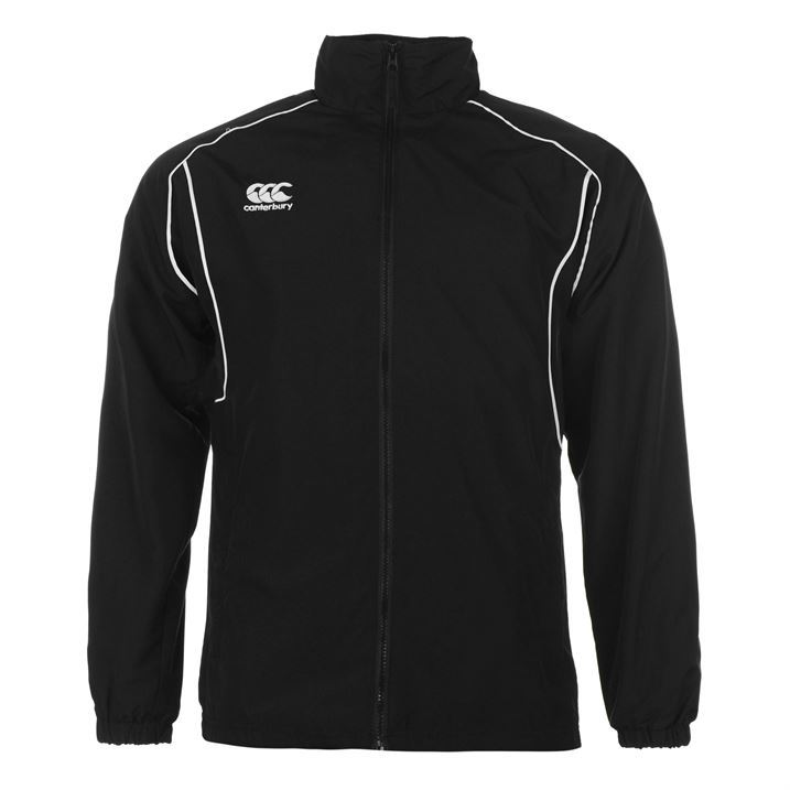 Canterbury Mens ClTrk Jacket Rugby Training Coat Long Sleeve Top Sports