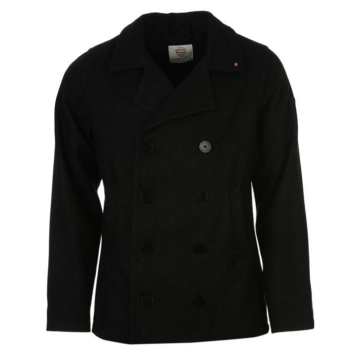 Lambretta Mens Peacock Jacket Long Sleeve Double Breasted