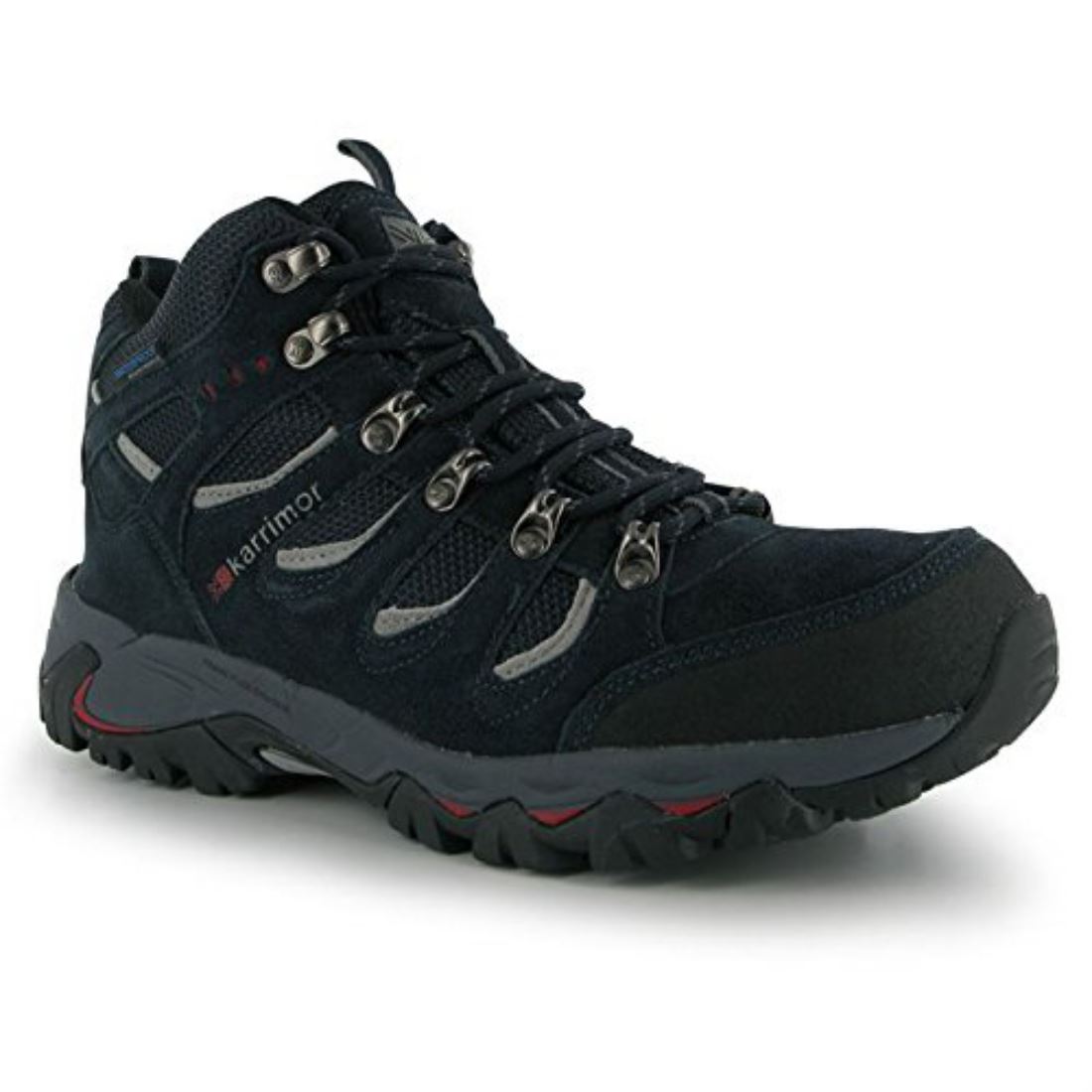 Karrimor Mens Mount Mid Waterproof Lace Up Frame Flex Walking Boots