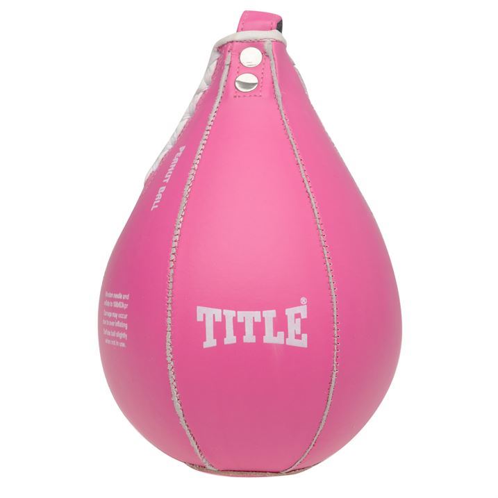 Title 6 Panel Peanut Speed Ball Punch Bag Workout Training Boxing