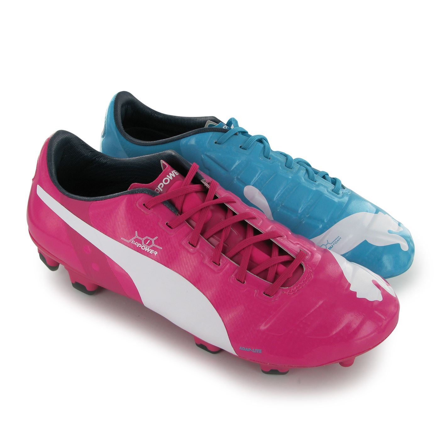 Puma Mens evoPOWER 1 Tri FG Football Boots Lace Up Sports Soccer Cleats Footwear | eBay
