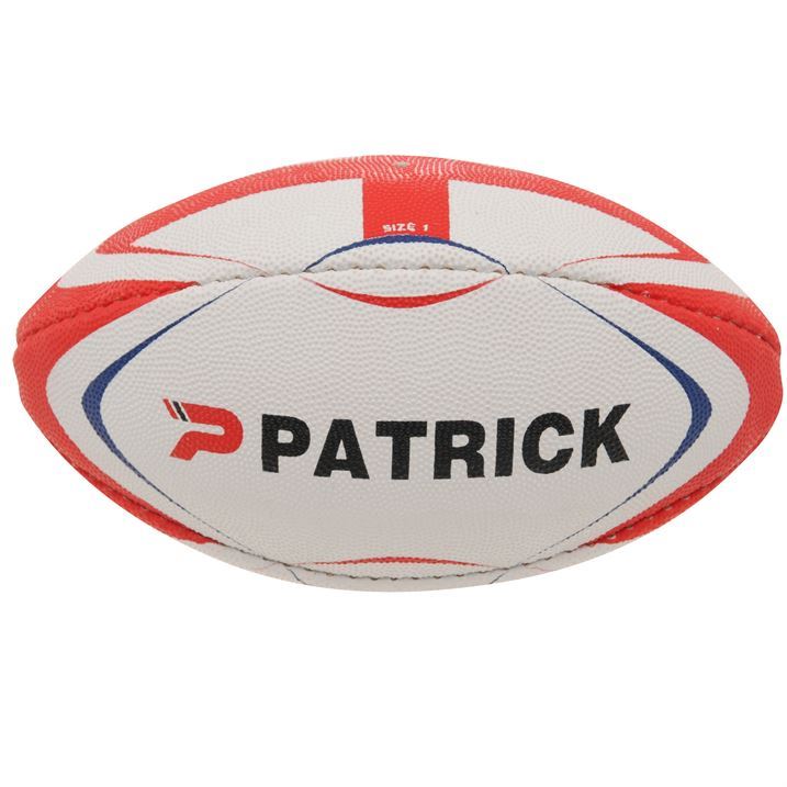 Patrick Mini Rugby Ball Stitched 4 Panel Rubber Air Bladder Nation