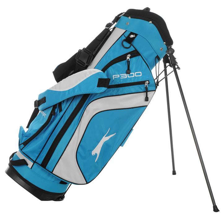 Slazenger P300 Golf Stand Bag 6 Holders Rain Cover Insulated Pockets