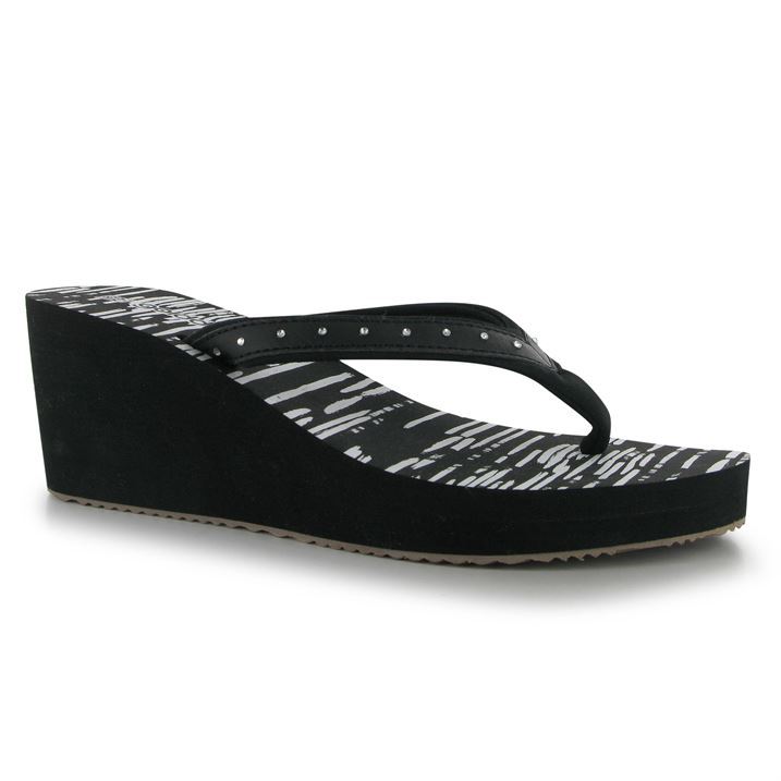 Golddigga Womens EVA Wedge Ladies Sandals Padded Foam Casual Summer Heel