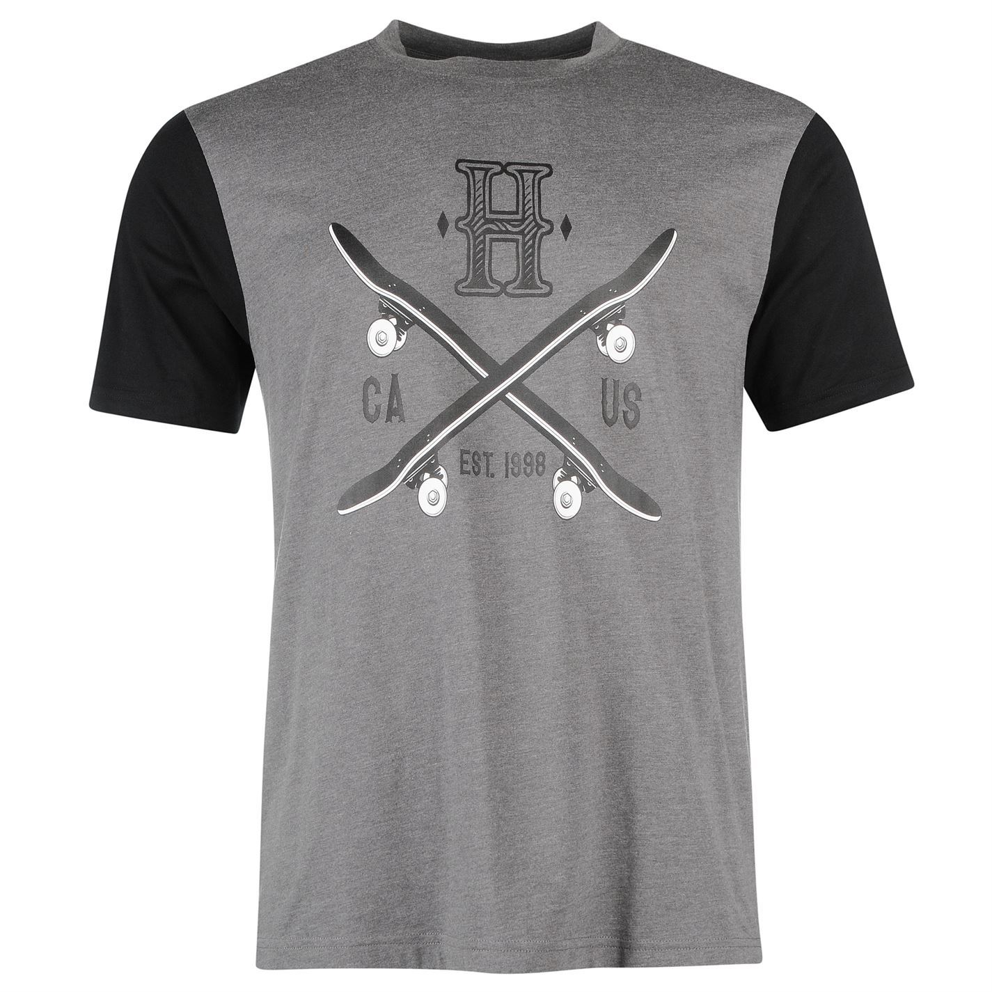 Tony Hawk Mens Cross T Shirt Crew Neck Short Sleeve Tee